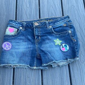 Justice Jean shorts.  Size 16R simply low.  Great condition